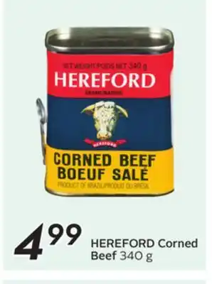 Sobeys HEREFORD Corned Beef offer