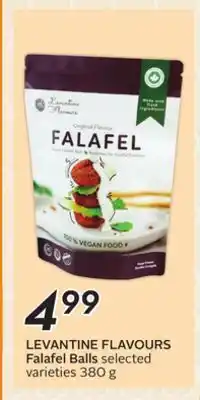 Sobeys LEVANTINE FLAVOURS Falafel Balls offer