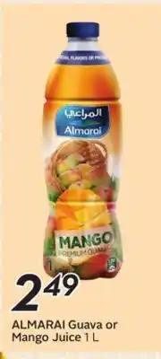 Sobeys ALMARAI Guava or Mango Juice offer