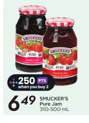 Sobeys SMUCKER'S Pure Jam offer