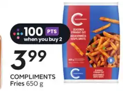 Sobeys COMPLIMENTS Fries offer