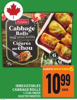 Food Basics IRRESISTIBLES CABBAGE ROLLS offer