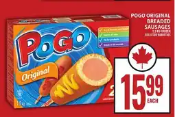 Food Basics POGO ORIGINAL BREADED SAUSAGES offer