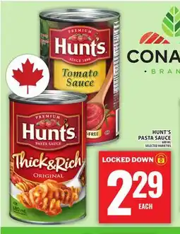 Food Basics HUNT'S PASTA SAUCE offer