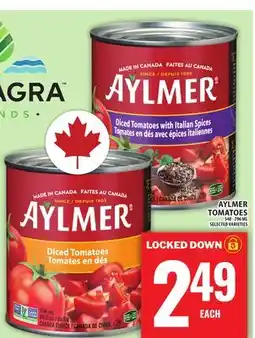 Food Basics AYLMER TOMATOES offer