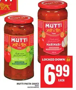 Food Basics MUTTI PASTA SAUCE offer