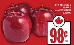 Food Basics RED DELICIOUS APPLES offer