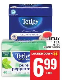 Food Basics TETLEY TEA offer