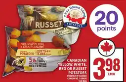 Food Basics CANADIAN YELLOW, WHITE, RED OR RUSSET POTATOES offer