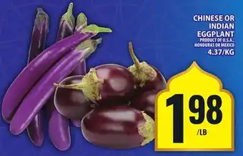 Food Basics CHINESE OR INDIAN EGGPLANT offer