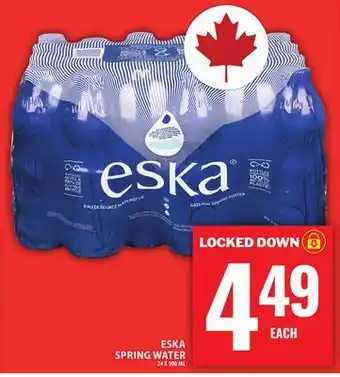 Food Basics ESKA SPRING WATER offer