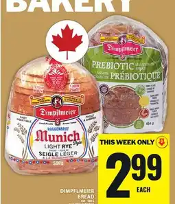 Food Basics DIMPFLMEIER BREAD offer