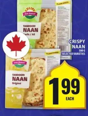 Food Basics CRISPY NAAN offer