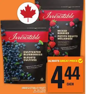 Food Basics IRRESISTIBLE FRUIT offer