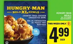 Food Basics HUNGRY-MAN MEALS offer