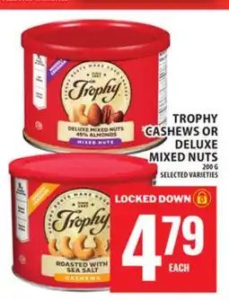 Food Basics TROPHY CASHEWS OR DELUXE MIXED NUTS offer