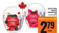 Food Basics SELECTION WATER ENHANCER offer