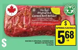 Food Basics RACHEL'S ORIGINAL CORNED BEEF BRISKET OR PASTRAMI offer