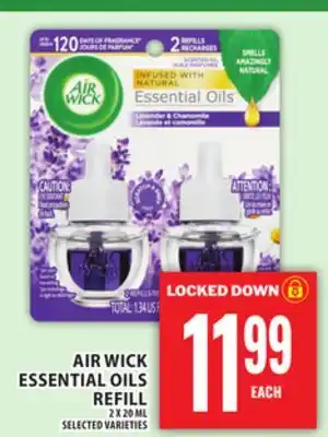 Food Basics AIR WICK ESSENTIAL OILS REFILL offer