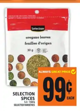 Food Basics SELECTION SPICES offer