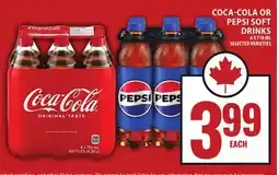 Food Basics COCA-COLA OR PEPSI SOFT DRINKS offer