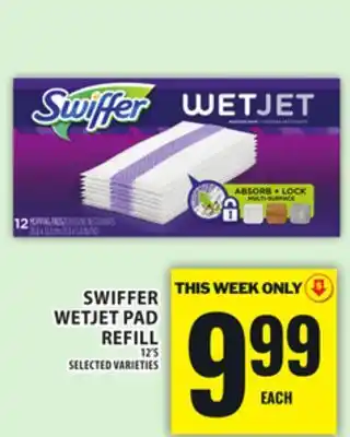 Food Basics SWIFFER WETJET PAD REFILL offer