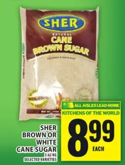 Food Basics SHER BROWN OR WHITE CANE SUGAR offer