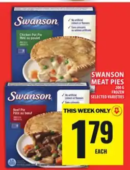 Food Basics SWANSON MEAT PIES offer