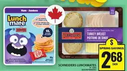 Food Basics SCHNEIDERS LUNCHMATES offer