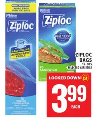 Food Basics ZIPLOC BAGS offer