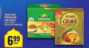 Food Basics TATA TEA PREMIUM OR GOLD offer