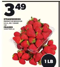 Independent Grocer STRAWBERRIES, 1 LB offer