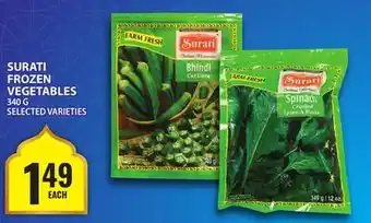 Food Basics SURATI FROZEN VEGETABLES offer