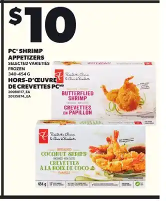 Independent Grocer PC SHRIMP APPETIZERS, 340-454 G offer