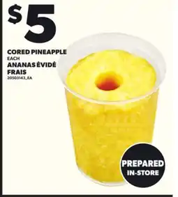 Independent Grocer CORED PINEAPPLE offer