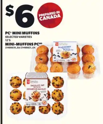 Independent Grocer PC MINI MUFFINS, 12'S offer