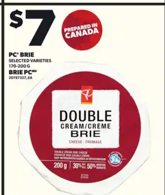 Independent Grocer PC BRIE, 170-200 G offer