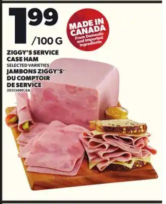 Independent Grocer ZIGGY'S SERVICE CASE HAM offer