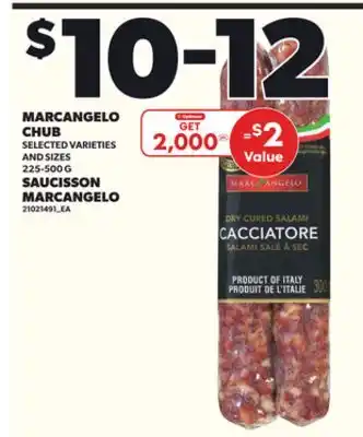 Independent Grocer MARCANGELO CHUB, 225-500 G offer