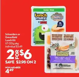 Longo's Lunch Kit offer