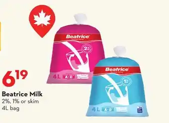 Longo's Milk offer