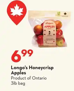 Longo's Honeycrisp Apples offer