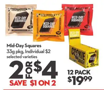 Longo's Mid-Day Squares offer