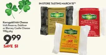 Longo's Irish Cheese offer