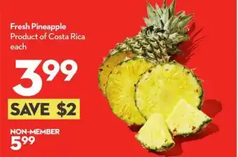 Longo's Fresh Pineapple offer