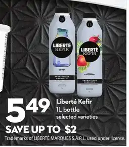 Longo's Kefir offer