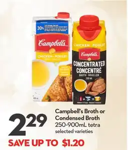 Longo's Broth or Condensed Broth offer