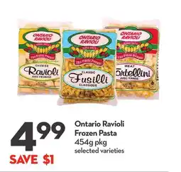 Longo's Frozen Pasta offer