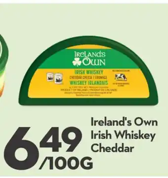 Longo's Irish Whiskey Cheddar offer