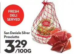 Longo's Silver Prosciutto offer